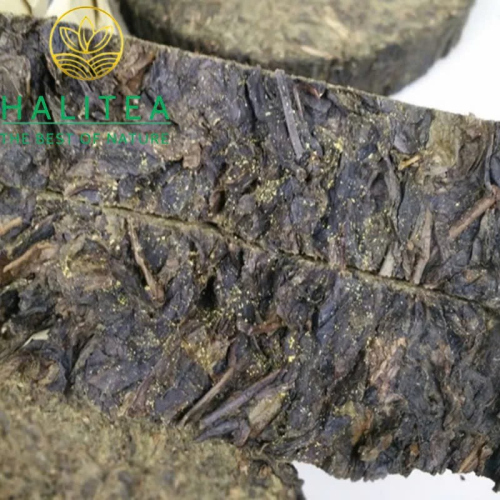 Hắc Trà An Hóa Kim Hoa Thiên Lượng Bính Hồ Nam 650g