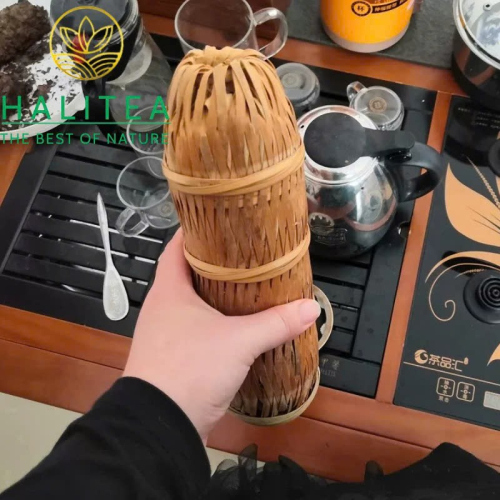Hắc Trà Hồ Nam - Thập Lượng Trà An Hóa 2017 Hoa Quyển 362g