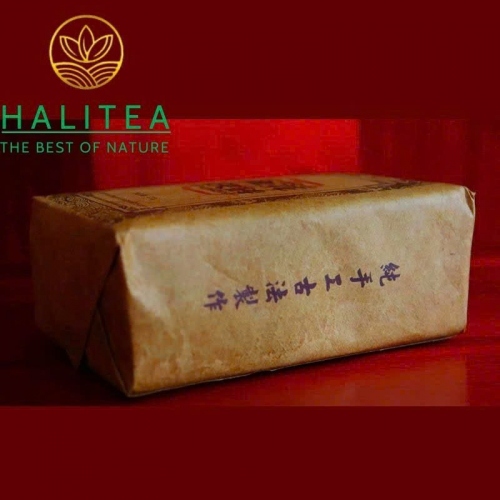 Hắc Trà Kim Hoa Hồ Nam An Hoá 2015 – Bánh 220g