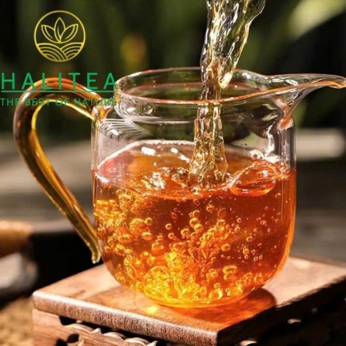 Hắc Trà Kim Hoa Hồ Nam An Hoá 2015 – Bánh 220g
