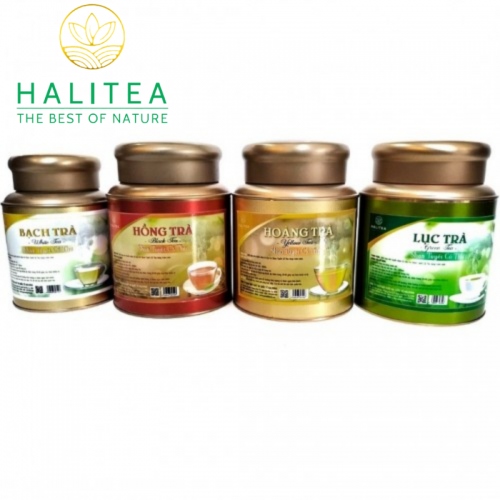 Hoàng Trà Shan Tuyết Cổ Thụ Tà Xùa Hộp Thiếc 100Gr