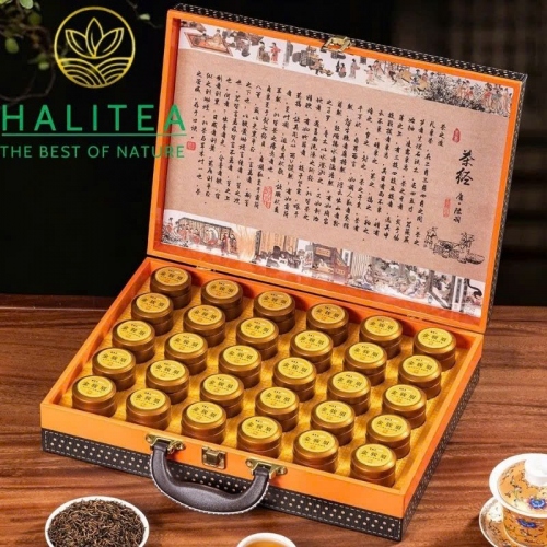 Hồng Trà Kim Tuấn Mi Cống Phẩm – Hộp Quà Kim Hoàng 250g