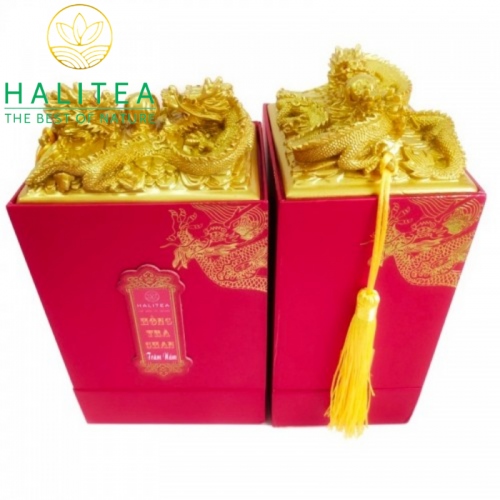 Hồng Trà Shan Trăm Năm HALITEA Di Sản Hộp Ấn Đỏ Cao Cấp 180Gr