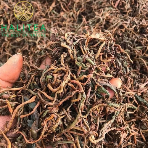 Hồng Trà Shan Tuyết Cổ Thụ HALITEA Hộp Thiếc Đỏ Cao Cấp 200gr