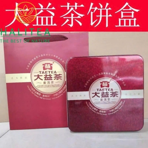 Hộp Đựng Bánh Trà Phổ Nhĩ Đại Ích, Trung Trà Cao Cấp 357g