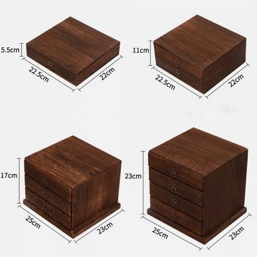 Hộp Đựng Trà Phổ Nhĩ 4, 5 Ngăn