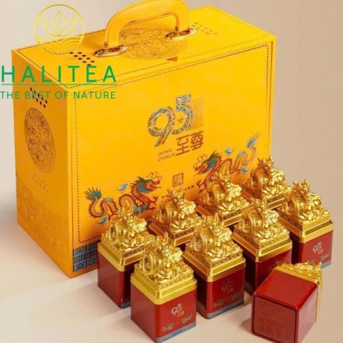 Hộp Quà Hoàng Gia Tam Đại Danh Trà Cửu Ngũ Chí Tôn