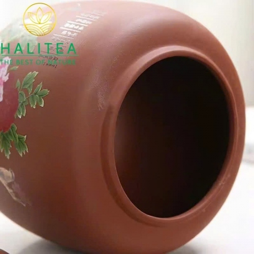 Hũ Đựng Trà Tử Nê Nắp Kín 650ml