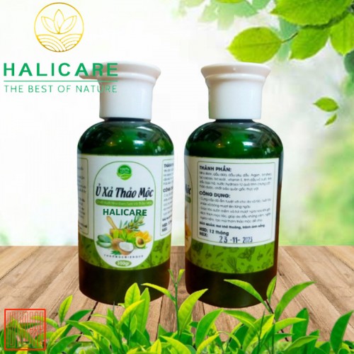 Kem Ủ Xả Tóc Thảo Mộc HaliCare Mềm, Mượt Hoàn Toàn Tự Nhiên Chai 350gr