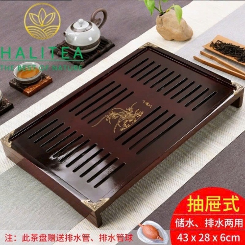 Khay Trà Bằng Gỗ Cao Cấp KT:43x27x5,5cm