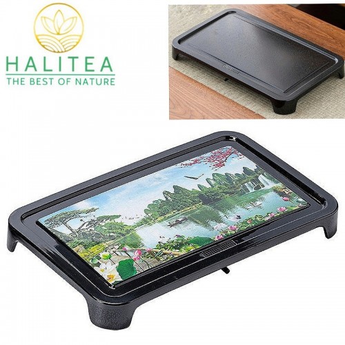 Khay Trà Đổi Màu Cảnh Thiên Nhiên KT: 46X28cm