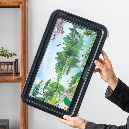 Khay Trà Đổi Màu Cảnh Thiên Nhiên KT: 46X28cm