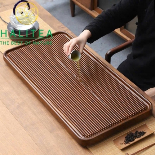Khay Trà Gỗ Hồng Mộc Cao Cấp – Khay Pha Trà Kungfu Sang Trọng, Bền Đẹp