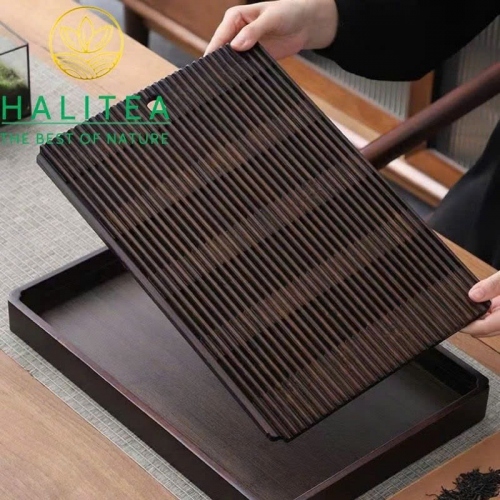 Khay Trà Tre Văn Định Tích Nước 30–40cm - Khay Trà Trung Hoa