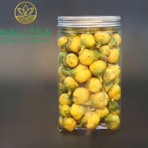Kim Hoa Trà - Nụ Trà Hoa Vàng Sấy Lạnh Hũ 140g