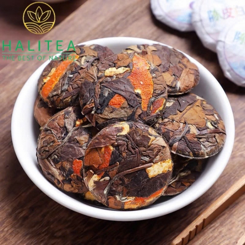 Lão Bạch Trà Trần Bì Phúc Đỉnh Thọ Mi - Hộp Thiếc 250gr