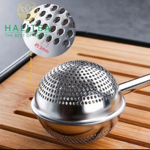 Lọc Trà Inox 304 Nhúng Trà Tiện Lợi Cán 18cm