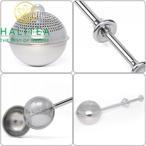 Lọc Trà Inox 304 Nhúng Trà Tiện Lợi Cán 18cm
