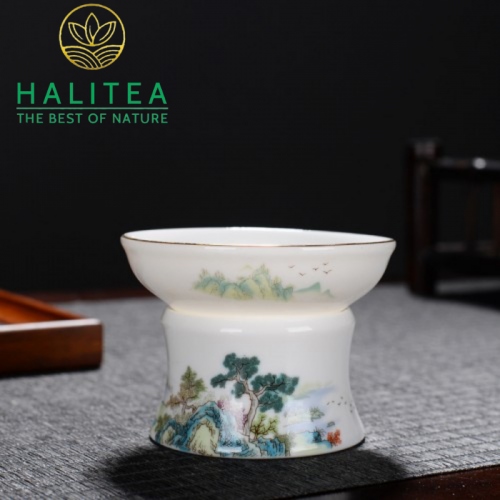 Lọc Trà Sứ Trắng LT04