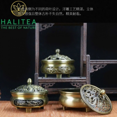 Lư Đồng Xông Trầm Long Phụng Ba Chân