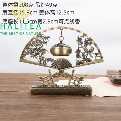 Lư Xông Trầm Hương Bằng Đồng Kiểu Dáng Treo