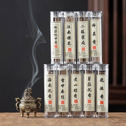 Lư Xông Trầm Mini Kỳ Lân Tam Cước Họa Tiết Cổ Điển
