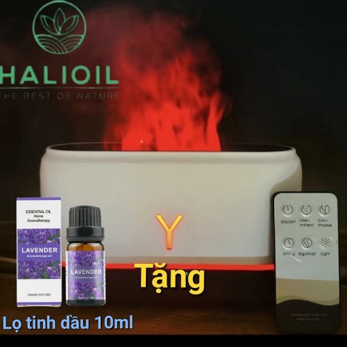 Máy Khuếch Tán Tinh Dầu Ngọn Lửa Chữ Y Tạo Độ Ẩm 200ml Chai 10ml