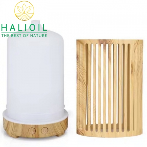 Máy Khuếch Tán Tinh Dầu Trụ Sọc 200ml + Tặng Chai Tinh Dầu 10ml