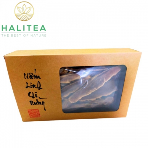Nấm Linh Chi Rừng Thái Lát Hộp 250gr