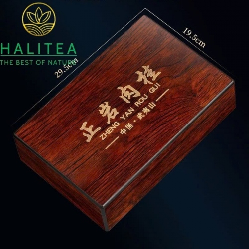 Nham Trà Nhục Quế Vũ Di Sơn Chính Nam Hộp Gỗ Quà Tặng Cao Cấp