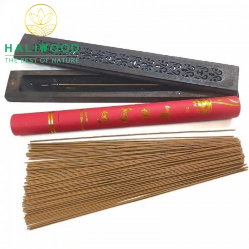 Nhang Không Tăm Trầm Hương Quảng Nam Loại Đặc Biệt Ống Đỏ 20gr