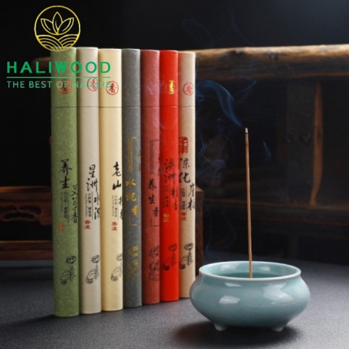 Nhang Trầm Không Tăm Cao Cấp 8 Hương Thơm 21cm