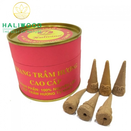 Nhang Trầm Nụ Quảng Nam Cao Cấp Hộp 40 Viên