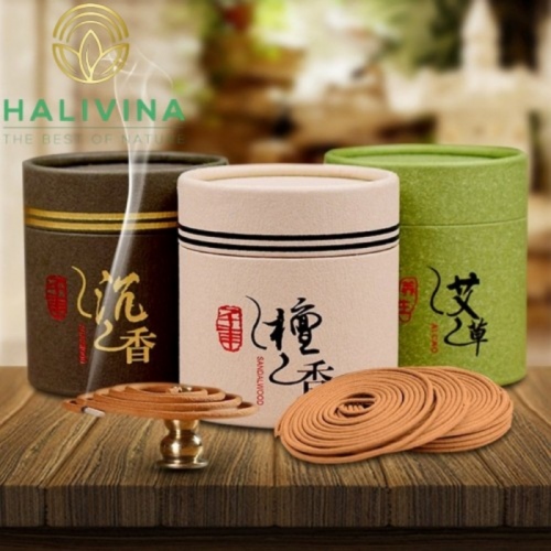 Nhang Trầm Vòng Cao Cấp Hộp 48 Vòng Cháy 4H