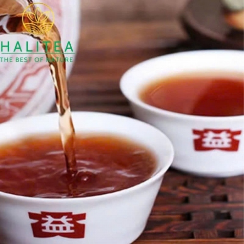 Trà Phổ Nhĩ Chín Đại Ích TAETEA 7572 Năm 2009 - Bánh 357g