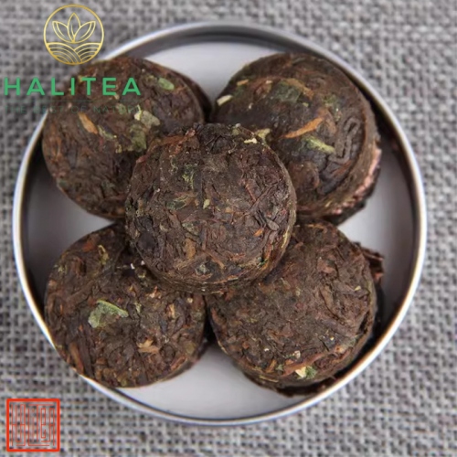 Phổ Nhĩ Chín Hương Nếp Viên Vân Nam Hũ 100gr