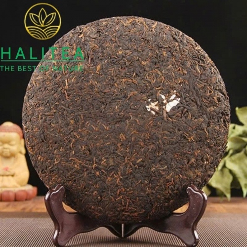 Phổ Nhĩ Chín Mãnh Hải Hiệu Long Nguyên Năm 2020 – Bánh 380gr