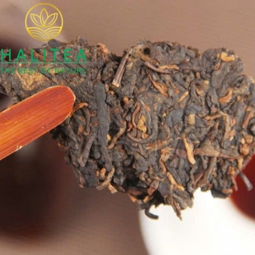 Phổ Nhĩ Chín Mãnh Hải Hiệu Long Nguyên Năm 2020 – Bánh 380gr