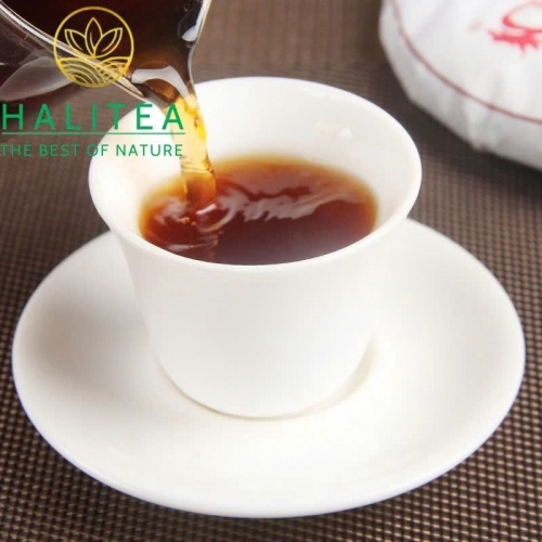 Phổ Nhĩ Chín Mãnh Hải Hiệu Long Nguyên Năm 2020 – Bánh 380gr