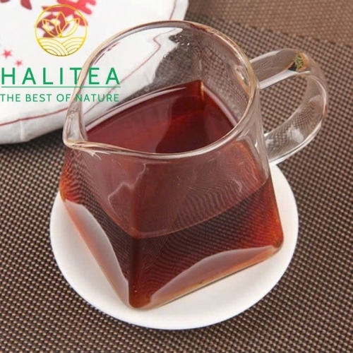 Phổ Nhĩ Chín Mãnh Hải Hiệu Long Nguyên Năm 2020 – Bánh 380gr