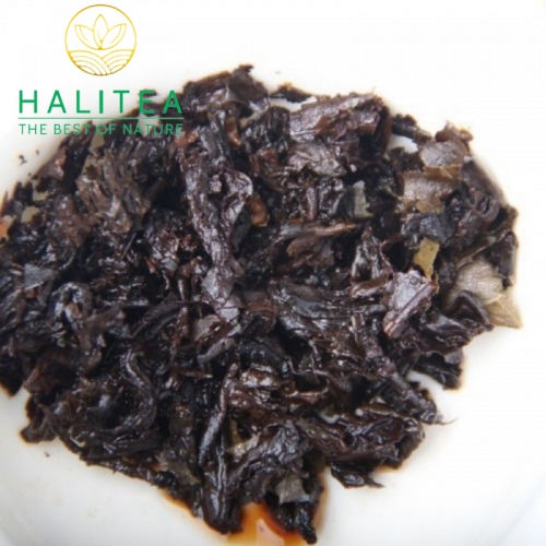 Phổ Nhĩ Chín Viên Lá Sen Hộp Thiếc 75Gr