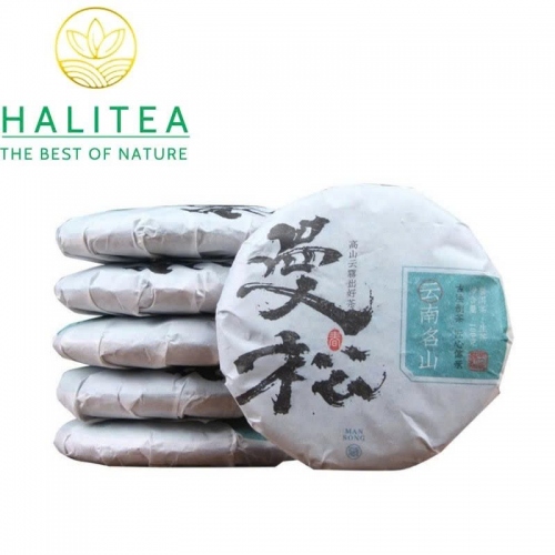 Phổ Nhĩ Sống Mạn Tùng Cống Trà 2023 – Bánh 100g