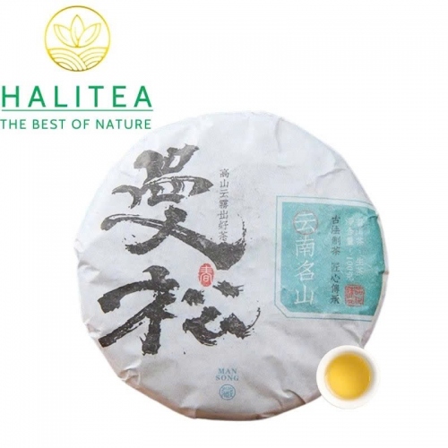 Phổ Nhĩ Sống Mạn Tùng Cống Trà 2023 – Bánh 100g