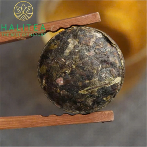 Phổ Nhĩ Sống Viên Hương Nếp Vân Nam Hũ 100gr