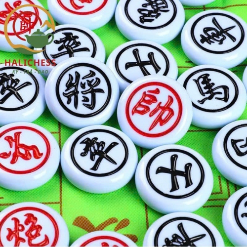 Bộ Cờ Tướng Chất Liệu Melamine Cao Cấp - Hộp Đỏ Size 40, 50
