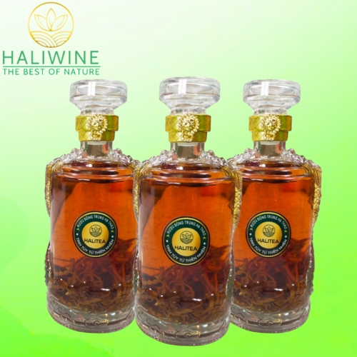 Rượu Đông Trùng Hạ Thảo Lon Xanh Chai 500ml