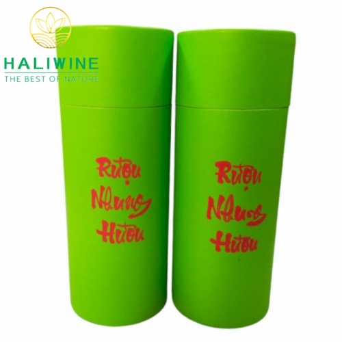 Rượu Nhung Hươu HALIWINE Lon Xanh Chai 500ml