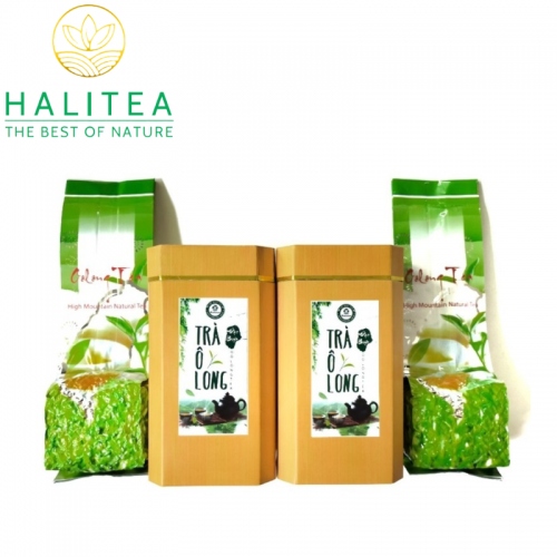 Set 2 Hộp Trà Ô Long Loại Đặc Biệt Halivina 400gr