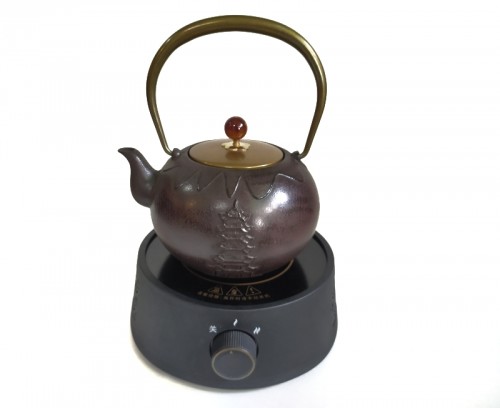Set Bộ Bếp Điện Ấm Gang Tetsubin Pha Trà Cao Cấp