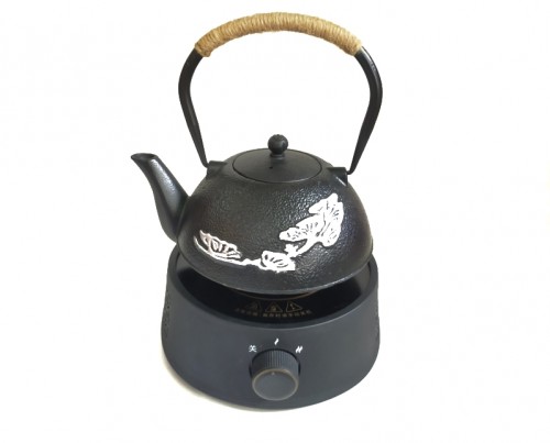 Set Bộ Bếp Điện Ấm Gang Tetsubin Pha Trà Cao Cấp